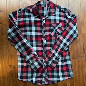 Zoo York Plaid Long Sleeve Button Down